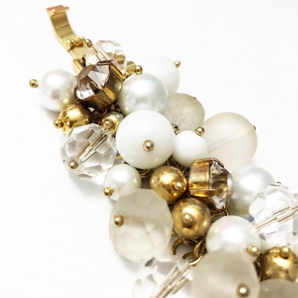 Banana Republic Chunky Beaded Statement Bracelet - Picture 2 of 7